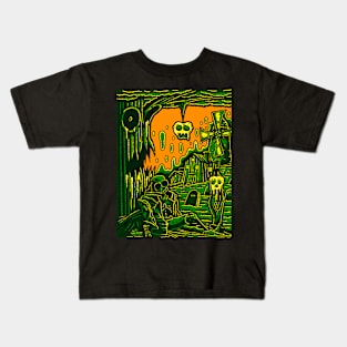 Haunted Village Kids T-Shirt